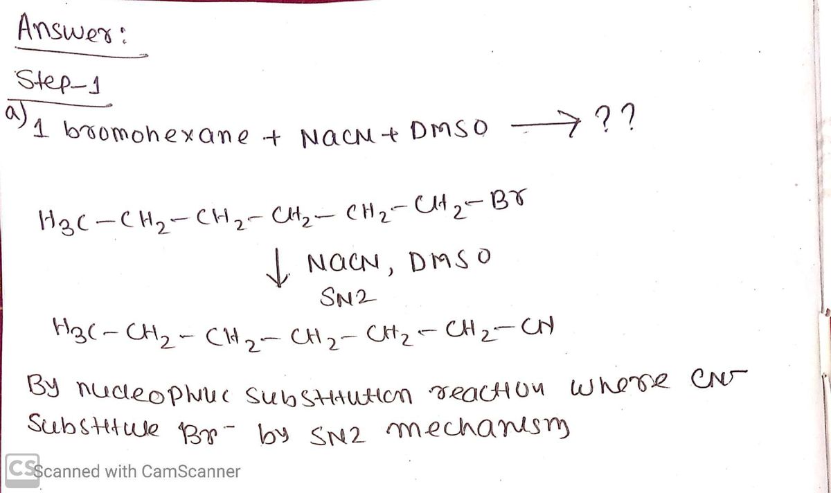 Chemistry homework question answer, step 1, image 1